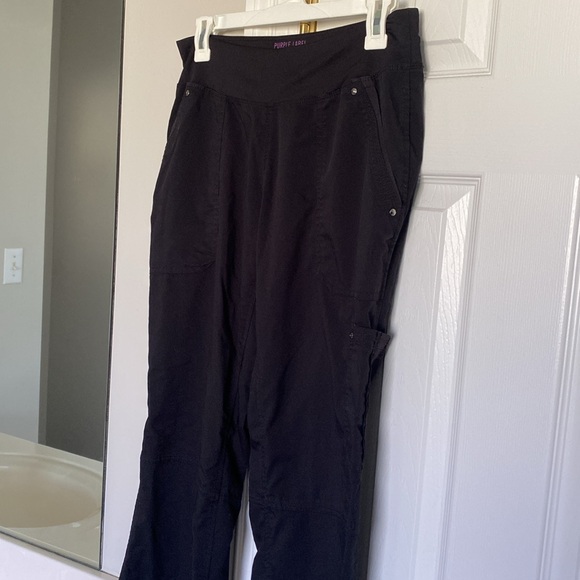 Healing hands scrub pants- purple label yoga - Picture 2 of 7